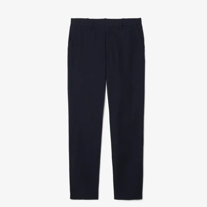 Normal Kesim Pamuklu Twill Chino Pantolon