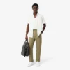 Normal Kesim Pamuklu Twill Chino Pantolon