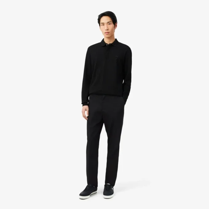 Normal Kesim Pamuklu Twill Chino Pantolon