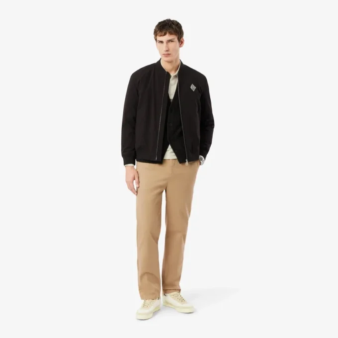 Normal Kesim Pamuklu Twill Chino Pantolon
