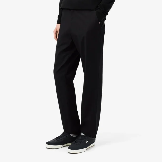 Normal Kesim Pamuklu Twill Chino Pantolon