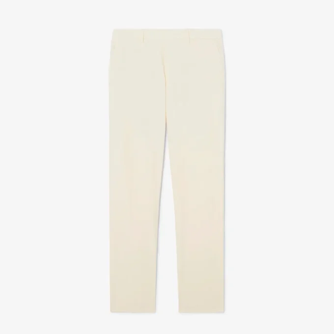 Normal Kesim Pamuklu Twill Chino Pantolon