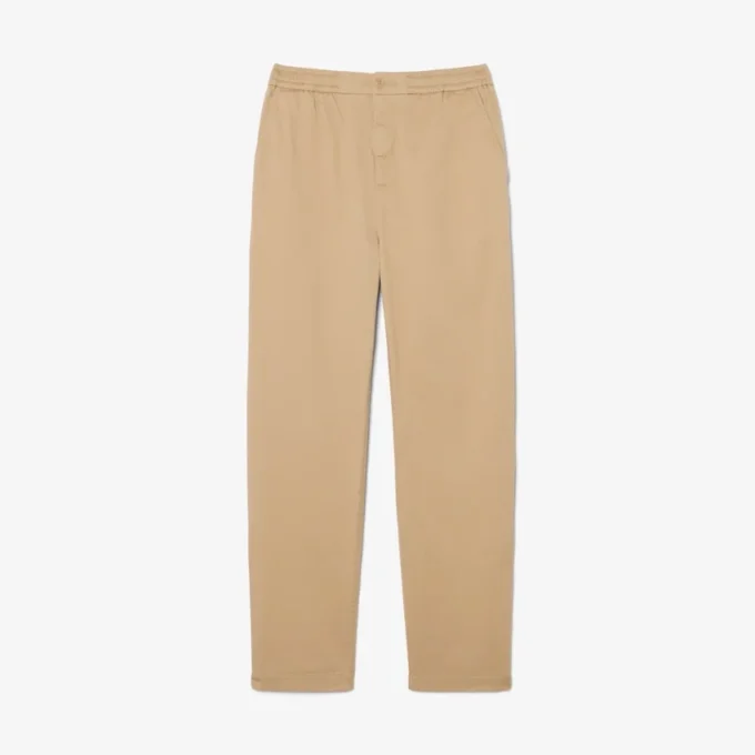 Normal Kesim Pamuklu Twill Chino Pantolon