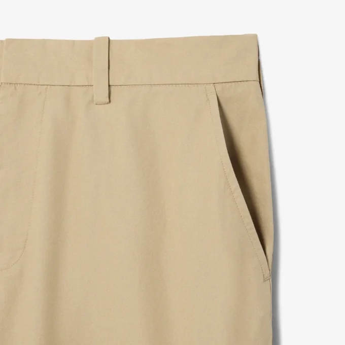Normal Kesim Pamuklu Twill Chino Pantolon
