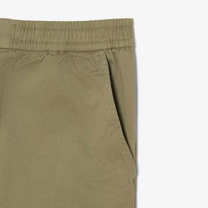 Normal Kesim Pamuklu Twill Chino Pantolon