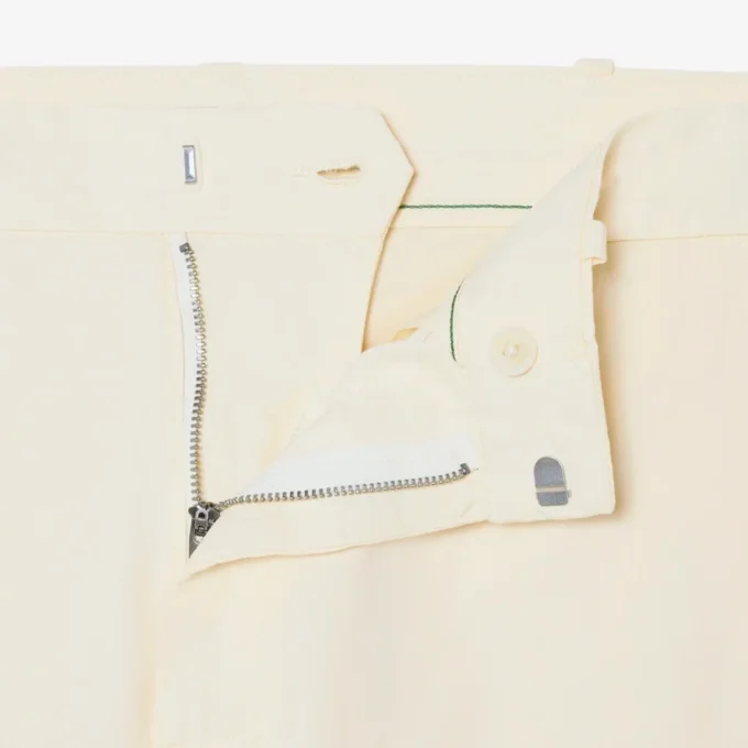 Normal Kesim Pamuklu Twill Chino Pantolon