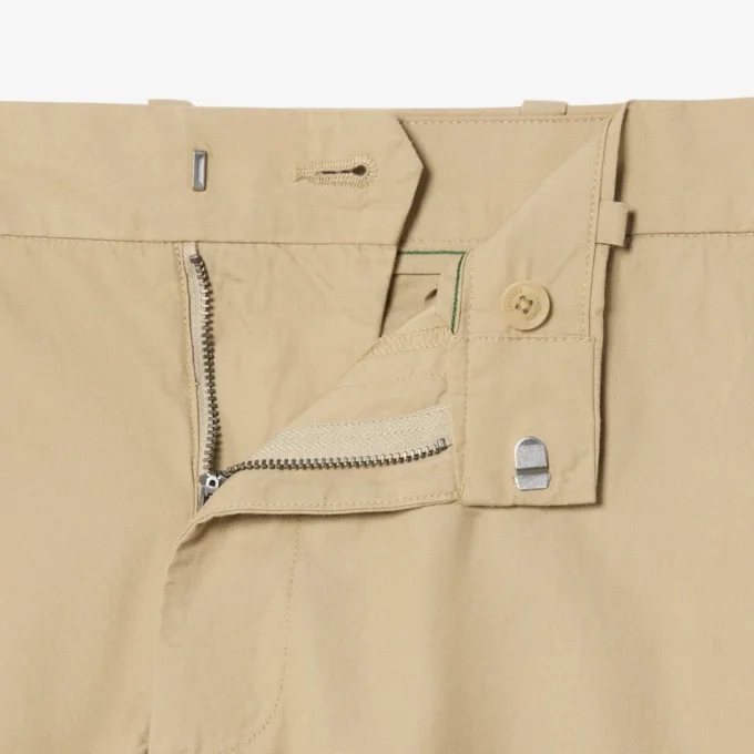 Normal Kesim Pamuklu Twill Chino Pantolon