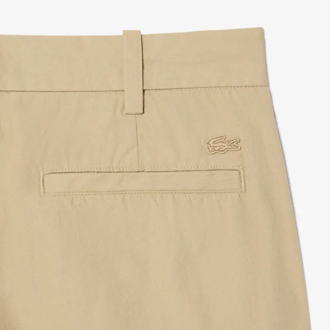 Normal Kesim Pamuklu Twill Chino Pantolon