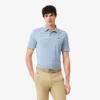 Normal Kesim Ultra Dry Çizgili Golf Polo Tişörtü