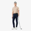 Normal Kesim Ultra Dry Çizgili Golf Polo Tişörtü