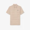 Normal Kesim Ultra Dry Çizgili Golf Polo Tişörtü