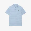 Normal Kesim Ultra Dry Çizgili Golf Polo Tişörtü