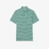 Normal Kesim Ultra Dry Çizgili Golf Polo Tişörtü