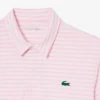 Normal Kesim Ultra Dry Çizgili Golf Polo Tişörtü