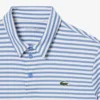 Normal Kesim Ultra Dry Çizgili Golf Polo Tişörtü