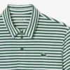 Normal Kesim Ultra Dry Çizgili Golf Polo Tişörtü