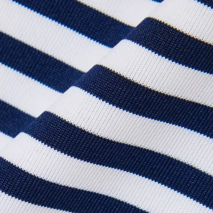 Normal Kesim Ultra Dry Çizgili Golf Polo Tişörtü