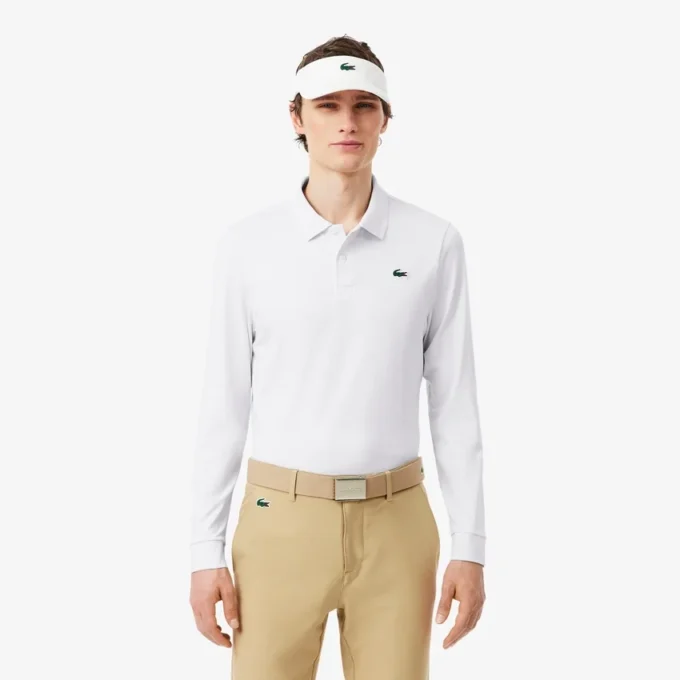 Normal Kesim Ultra Dry Uzun Kollu Golf Polo Tişörtü