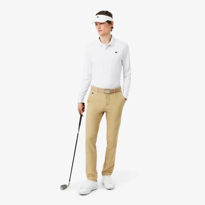 Normal Kesim Ultra Dry Uzun Kollu Golf Polo Tişörtü