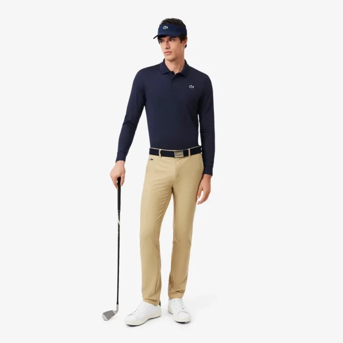 Normal Kesim Ultra Dry Uzun Kollu Golf Polo Tişörtü