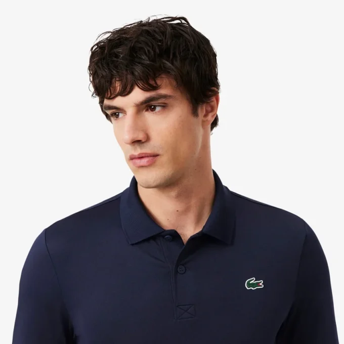 Normal Kesim Ultra Dry Uzun Kollu Golf Polo Tişörtü