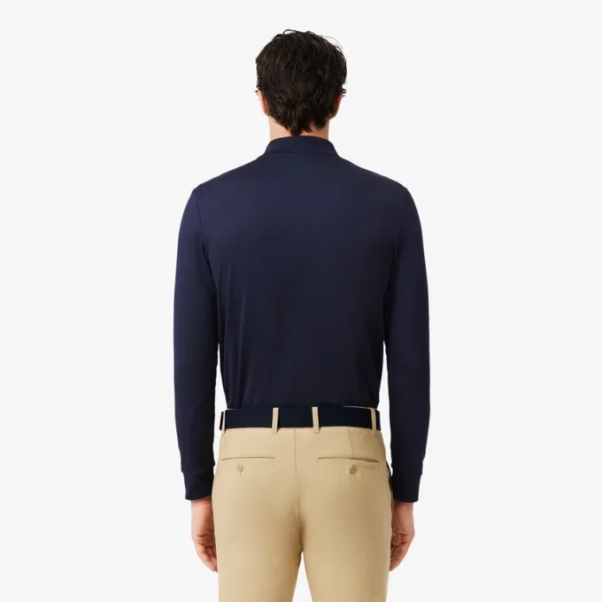 Normal Kesim Ultra Dry Uzun Kollu Golf Polo Tişörtü