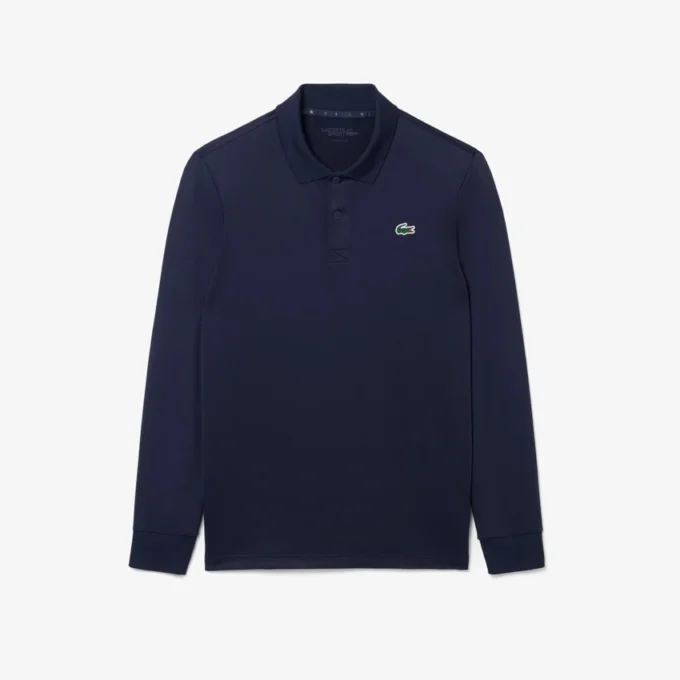Normal Kesim Ultra Dry Uzun Kollu Golf Polo Tişörtü