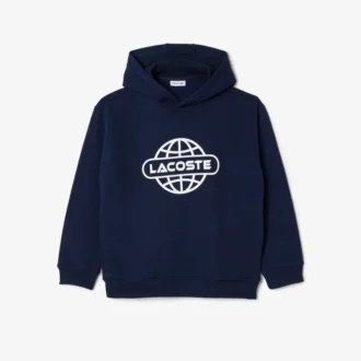 Çocuk Baskılı Kapüşonlu Sweatshirt