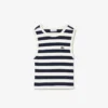 Çocuk Çizgili Ribana Pamuklu Tank Top Çocuk Çizgili Ribana Pamuklu Tank Top