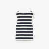 Çocuk Çizgili Ribana Pamuklu Tank Top Çocuk Çizgili Ribana Pamuklu Tank Top