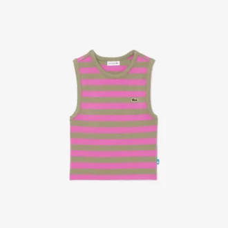 Çocuk Çizgili Ribana Tank Top