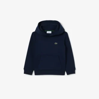 Çocuk Kanguru Cepli Polar Kapüşonlu Sweatshirt