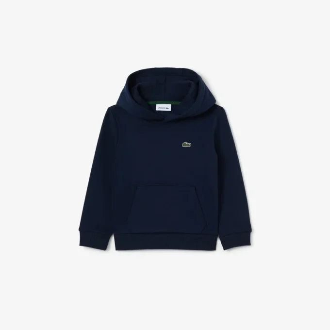 Çocuk Kanguru Cepli Polar Kapüşonlu Sweatshirt