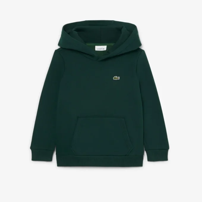 Çocuk Kanguru Cepli Polar Kapüşonlu Sweatshirt