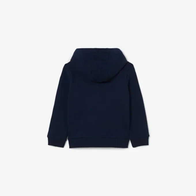 Çocuk Kanguru Cepli Polar Kapüşonlu Sweatshirt