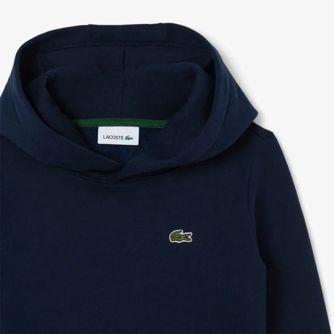 Çocuk Kanguru Cepli Polar Kapüşonlu Sweatshirt