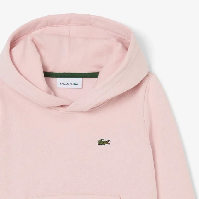 Çocuk Kanguru Cepli Polar Kapüşonlu Sweatshirt