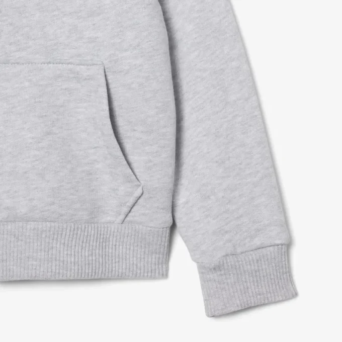 Çocuk Kanguru Cepli Polar Kapüşonlu Sweatshirt