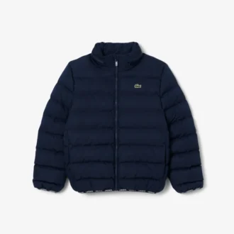 Çocuk Kapüşonlu Diamond Puffer Ceket