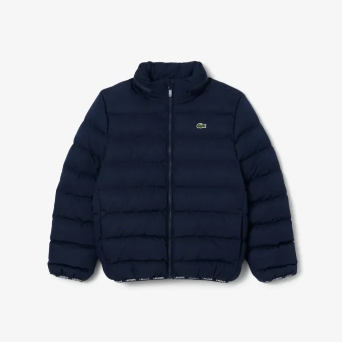 Çocuk Kapüşonlu Diamond Puffer Ceket