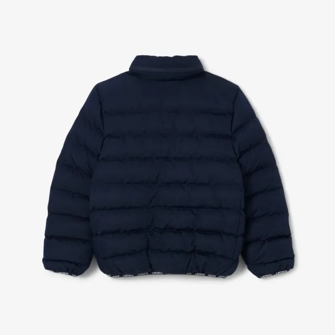 Çocuk Kapüşonlu Diamond Puffer Ceket