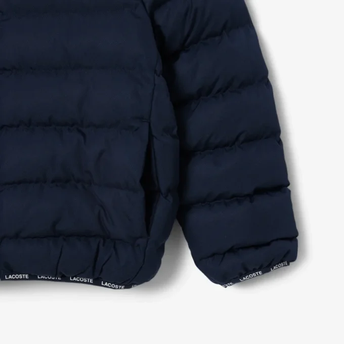 Çocuk Kapüşonlu Diamond Puffer Ceket