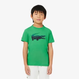 Çocuk Lacoste X Daniil Medvedev Ultra Dry Tişört