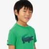 Çocuk Lacoste X Daniil Medvedev Ultra Dry Tişört