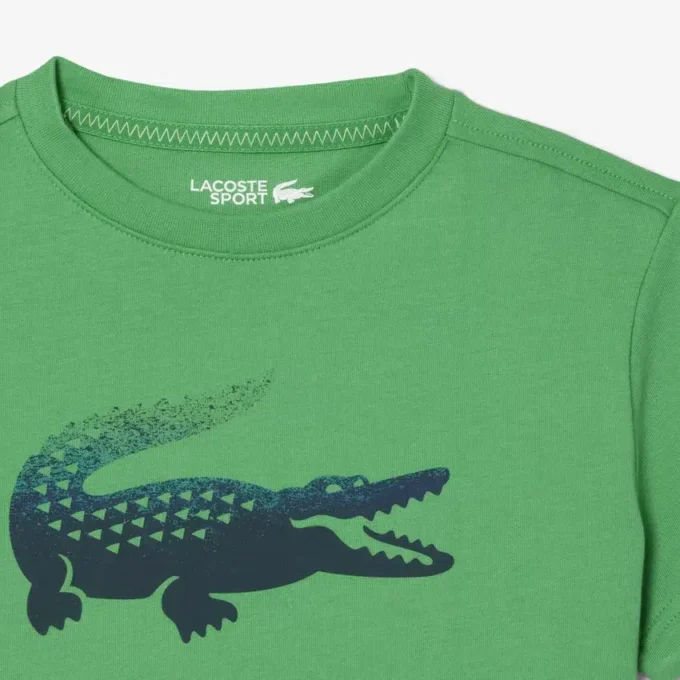 Çocuk Lacoste X Daniil Medvedev Ultra Dry Tişört