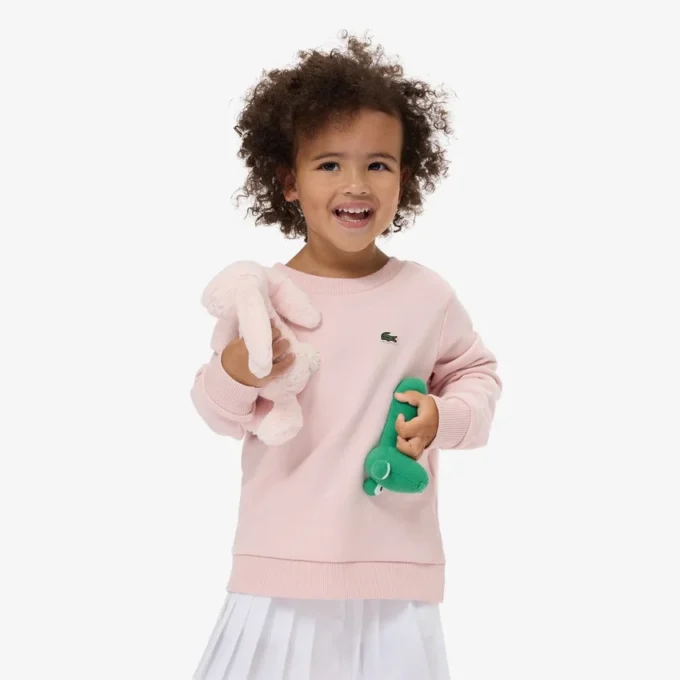 Çocuk Polar Bisiklet Yaka Sweatshirt