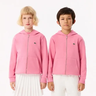 Çocuk Polar Fermuarlı Kapüşonlu Sweatshirt