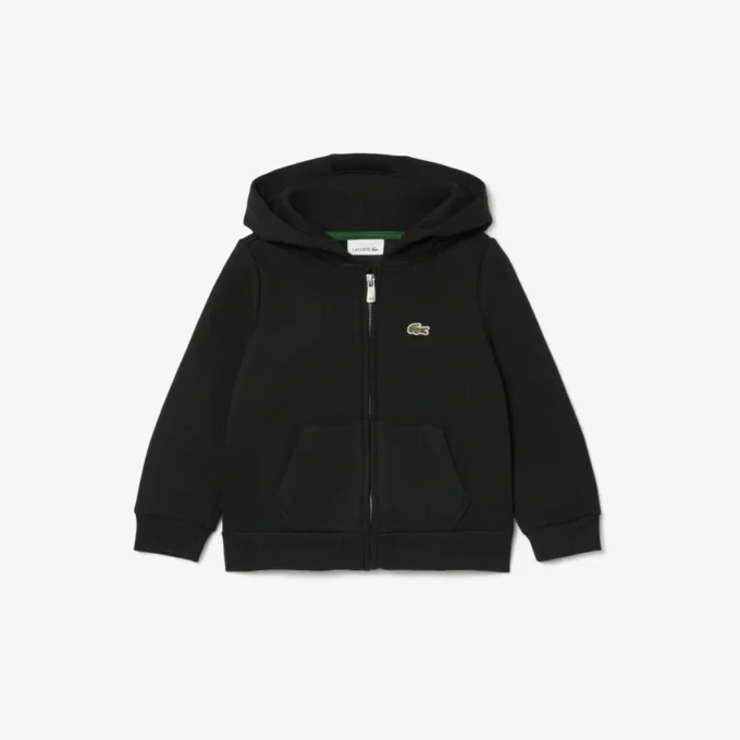 Çocuk Polar Fermuarlı Kapüşonlu Sweatshirt