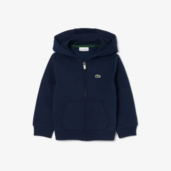 Çocuk Polar Fermuarlı Kapüşonlu Sweatshirt