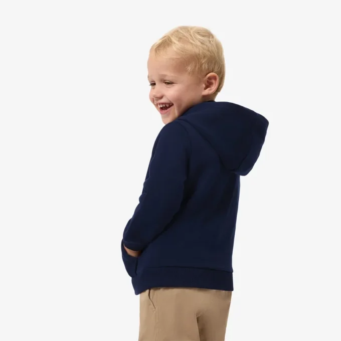 Çocuk Polar Fermuarlı Kapüşonlu Sweatshirt